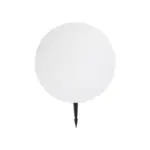 GLOBOSTAR® GARDENGLOW 71475 Μοντέρνο Φωτιστικό Κήπου Μπάλα με IR Ασύρματο Χειριστήριο LED 5W 400lm 360° DC 5V με USB-C με Ενσωματωμένο Φωτοβολταϊκό Panel 6V 1.5W & Επαναφορτιζόμενη Μπαταρία Li-ion 3.7V 3x18650 1800mAh Αδιάβροχο IP54 Πολύχρωμο RGBW Dimmable - Sanan SMD Chip - Γαλακτερό Λευκό - Μ35 x Π35 x Υ35cm - 2 Χρόνια Εγγύηση - Image 2