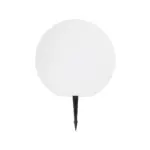 GLOBOSTAR® GARDENGLOW 71475 Μοντέρνο Φωτιστικό Κήπου Μπάλα με IR Ασύρματο Χειριστήριο LED 5W 400lm 360° DC 5V με USB-C με Ενσωματωμένο Φωτοβολταϊκό Panel 6V 1.5W & Επαναφορτιζόμενη Μπαταρία Li-ion 3.7V 3x18650 1800mAh Αδιάβροχο IP54 Πολύχρωμο RGBW Dimmable - Sanan SMD Chip - Γαλακτερό Λευκό - Μ35 x Π35 x Υ35cm - 2 Χρόνια Εγγύηση - Image 3