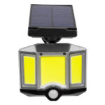 GLOBOSTAR® ORVION 71482 Προβολέας με IR Ασύρματο Χειριστήριο LED 20W 1000lm 120° DC 5V με Φωτοβολταϊκό Panel 5V 1W & Επαναφορτιζόμενη Μπαταρία Li-ion 3.2V 2400mAh Αδιάβροχο IP65 Ψυχρό Λευκό 6000K Dimmable - Sanan COB Chip - Μαύρο - Μ12.5 x Π3.5 x Υ10cm - 2 Χρόνια Εγγύηση - Image 5