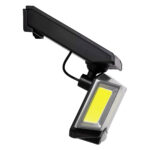 GLOBOSTAR® ORVION 71482 Προβολέας με IR Ασύρματο Χειριστήριο LED 20W 1000lm 120° DC 5V με Φωτοβολταϊκό Panel 5V 1W & Επαναφορτιζόμενη Μπαταρία Li-ion 3.2V 2400mAh Αδιάβροχο IP65 Ψυχρό Λευκό 6000K Dimmable - Sanan COB Chip - Μαύρο - Μ12.5 x Π3.5 x Υ10cm - 2 Χρόνια Εγγύηση - Image 6