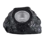 GLOBOSTAR® ROCHLIGHT 71484 Διακοσμητικό Φωτιστικό Κήπου LED 1W 50lm 120° DC 5V με Φωτοβολταϊκό Panel 5V 0.1W & Επαναφορτιζόμενη Μπαταρία Li-ion 3.2V 600mAh Αδιάβροχο IP65 Ψυχρό Λευκό 6000K - Μ15 x Π12 x Υ10cm - 2 Χρόνια Εγγύηση - Image 2
