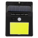 GLOBOSTAR® VELION 71495 Προβολέας με Ανιχνευτή PIR / Αισθητήρα Κίνησης LED 10W 500lm 120° DC 5V με Φωτοβολταϊκό Panel 5V 0.3W & Επαναφορτιζόμενη Μπαταρία Li-ion 3.2V 1200mAh Αδιάβροχο IP65 Ψυχρό Λευκό 6000K - Sanan COB Chip - Μαύρο - Μ9.6 x Π4.8 x Υ12.4cm - 2 Χρόνια Εγγύηση - Image 6