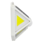 GLOBOSTAR® NOVAQ 71497 Προβολέας με Ανιχνευτή PIR / Αισθητήρα Κίνησης LED 10W 500lm 180° DC 5V με Φωτοβολταϊκό Panel 5V 0.3W & Επαναφορτιζόμενη Μπαταρία Li-ion 3.2V 1200mAh Αδιάβροχο IP65 Ψυχρό Λευκό 6000K - Sanan COB Chip - Λευκό - Μ13.6 x Π5.2 x Υ9.9cm - 2 Χρόνια Εγγύηση - Image 3