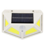 GLOBOSTAR® NOVAQ 71497 Προβολέας με Ανιχνευτή PIR / Αισθητήρα Κίνησης LED 10W 500lm 180° DC 5V με Φωτοβολταϊκό Panel 5V 0.3W & Επαναφορτιζόμενη Μπαταρία Li-ion 3.2V 1200mAh Αδιάβροχο IP65 Ψυχρό Λευκό 6000K - Sanan COB Chip - Λευκό - Μ13.6 x Π5.2 x Υ9.9cm - 2 Χρόνια Εγγύηση - Image 5