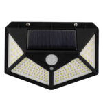 GLOBOSTAR® NOVAQ 71499 Προβολέας με Ανιχνευτή PIR / Αισθητήρα Κίνησης LED 10W 500lm 180° DC 5V με Φωτοβολταϊκό Panel 5V 0.3W & Επαναφορτιζόμενη Μπαταρία Li-ion 3.2V 1200mAh Αδιάβροχο IP65 Ψυχρό Λευκό 6000K - Sanan SMD Chip - Μαύρο - Μ13.6 x Π5.2 x Υ9.9cm - 2 Χρόνια Εγγύηση - Image 5