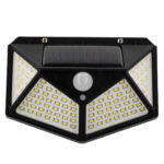 GLOBOSTAR® NOVAQ 71499 Προβολέας με Ανιχνευτή PIR / Αισθητήρα Κίνησης LED 10W 500lm 180° DC 5V με Φωτοβολταϊκό Panel 5V 0.3W & Επαναφορτιζόμενη Μπαταρία Li-ion 3.2V 1200mAh Αδιάβροχο IP65 Ψυχρό Λευκό 6000K - Sanan SMD Chip - Μαύρο - Μ13.6 x Π5.2 x Υ9.9cm - 2 Χρόνια Εγγύηση - Image 6