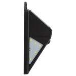 GLOBOSTAR® VELION 71501 Προβολέας με Ανιχνευτή PIR / Αισθητήρα Κίνησης LED 8W 400lm 180° DC 5V με Φωτοβολταϊκό Panel 5V 0.3W & Επαναφορτιζόμενη Μπαταρία Li-ion 3.2V 1200mAh Αδιάβροχο IP65 Ψυχρό Λευκό 6000K - Sanan SMD Chip - Μαύρο - Μ9.6 x Π4.8 x Υ12.4cm - 2 Χρόνια Εγγύηση - Image 4