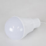 GLOBOSTAR® SOLARLAMP 71502 Λάμπα A60 LED 3W 150lm 260° DC 5V με Φωτοβολταϊκό Panel 5V 0.2W & Επαναφορτιζόμενη Μπαταρία Li-ion 3.2V 600mAh IP20 Ψυχρό Λευκό 6000K - Μ6 x Π6 x Υ10cm - 2 Χρόνια Εγγύηση - Image 3