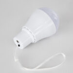 GLOBOSTAR® SOLARLAMP 71502 Λάμπα A60 LED 3W 150lm 260° DC 5V με Φωτοβολταϊκό Panel 5V 0.2W & Επαναφορτιζόμενη Μπαταρία Li-ion 3.2V 600mAh IP20 Ψυχρό Λευκό 6000K - Μ6 x Π6 x Υ10cm - 2 Χρόνια Εγγύηση - Image 4