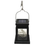 GLOBOSTAR® LANTERNIA 71505 Διακοσμητικό Φαναράκι LED 1W 50lm 180° DC 5V με Φωτοβολταϊκό Panel 5V 0.1W & Επαναφορτιζόμενη Μπαταρία Li-ion 3.2V 120mAh Αδιάβροχο IP65 Θερμό Λευκό 2700K - Μ9 x Π9 x Υ12.5cm - 1 Χρόνο Εγγύηση - Image 3