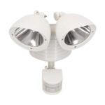 GLOBOSTAR® ARCOR 71508 Προβολέας με Ανιχνευτή PIR / Αισθητήρα Κίνησης LED 10W 500lm 180° DC 5V με Φωτοβολταϊκό Panel 5V 0.3W & Επαναφορτιζόμενη Μπαταρία Li-ion 3.2V 1200mAh Αδιάβροχο IP54 Ψυχρό Λευκό 6000K - Sanan SMD Chip - Λευκό - Μ19 x Π11 x Υ29cm - 2 Χρόνια Εγγύηση - Image 4
