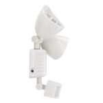 GLOBOSTAR® ARCOR 71508 Προβολέας με Ανιχνευτή PIR / Αισθητήρα Κίνησης LED 10W 500lm 180° DC 5V με Φωτοβολταϊκό Panel 5V 0.3W & Επαναφορτιζόμενη Μπαταρία Li-ion 3.2V 1200mAh Αδιάβροχο IP54 Ψυχρό Λευκό 6000K - Sanan SMD Chip - Λευκό - Μ19 x Π11 x Υ29cm - 2 Χρόνια Εγγύηση - Image 6