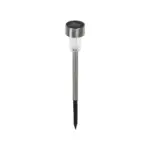 GLOBOSTAR® SOLARDECOR 71522 Διακοσμητικό Φωτιστικό Κήπου LED 1W 30lm 180° DC 5V με Φωτοβολταϊκό Panel 5V 0.1W & Επαναφορτιζόμενη Μπαταρία Li-ion 3.2V 600mAh Αδιάβροχο IP65 Πολύχρωμο RGB - Μ5.5 x Π5.5 x Υ36.5cm - 2 Χρόνια Εγγύηση