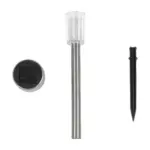 GLOBOSTAR® SOLARDECOR 71522 Διακοσμητικό Φωτιστικό Κήπου LED 1W 30lm 180° DC 5V με Φωτοβολταϊκό Panel 5V 0.1W & Επαναφορτιζόμενη Μπαταρία Li-ion 3.2V 600mAh Αδιάβροχο IP65 Πολύχρωμο RGB - Μ5.5 x Π5.5 x Υ36.5cm - 2 Χρόνια Εγγύηση - Image 6
