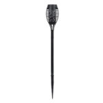 GLOBOSTAR® SOLARDECOR 71527 Διακοσμητικό Φωτιστικό Κήπου LED 3W 100lm 180° DC 5V με Φωτοβολταϊκό Panel 5V 0.2W & Επαναφορτιζόμενη Μπαταρία Li-ion 3.2V 600mAh Αδιάβροχο IP65 Πορτοκαλί με Εφέ Φλόγας - Μ7 x Π7 x Υ50cm - 2 Χρόνια Εγγύηση - Image 3