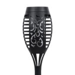 GLOBOSTAR® SOLARDECOR 71527 Διακοσμητικό Φωτιστικό Κήπου LED 3W 100lm 180° DC 5V με Φωτοβολταϊκό Panel 5V 0.2W & Επαναφορτιζόμενη Μπαταρία Li-ion 3.2V 600mAh Αδιάβροχο IP65 Πορτοκαλί με Εφέ Φλόγας - Μ7 x Π7 x Υ50cm - 2 Χρόνια Εγγύηση - Image 4