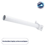 GloboStar® 71576 Μεταλλική Βάση Στήριξης M50cm x Φ50mm για Φωτιστικά Δρόμου Street Lights με Διάμετρο Βάσης από Φ50mm έως Φ60mm