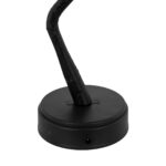 GloboStar® 71589 Επιτραπέζιο Φωτιστικό Πορτατίφ LED 3W 300lm 360° με Μπαταρίες (Δεν Περιλαμβάνονται) IP20 Θερμό Λευκό 3000K Μαύρο Πλαστικό - Μ40 x Π40 x Υ50cm - 2 Xρόνια Εγγύηση - Image 4