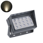 GLOBOSTAR® FLOODKAMY 90373 Προβολέας Σποτ Wall Washer με Αντιθαμβωτική Γρίλια LED 30W 3450lm 5° DC 24V Αδιάβροχο IP65 Φυσικό Λευκό 4500K Dimmable - Bridgelux SMD Chip - Γκρι Ανθρακί - Μ19.5 x Π10.7 x Υ9.5cm - 3 Χρόνια Εγγύηση - Image 2