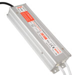 GloboStar® 73063 Μεταλλικό Τροφοδοτικό SELV για Προϊόντα LED 150W 6.25A - AC 220-240V σε DC 24V - Αδιάβροχο IP67 Μ23.5 x Π6 x Υ4cm - 3 Years Warranty - Image 2