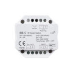 GloboStar® 73126 SS-C SKYDANCE AC RF 2.4Ghz & Push Switch 1 Κανάλι AC 100-240V 1 x 6A 1440W - Max 6A 1440W - IP20  Μ5.2 x Π5.2 x Υ2.6cm - 5 Χρόνια Εγγύηση - Image 3