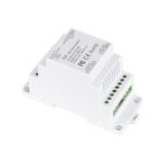 GloboStar® 73137 DA SKYDANCE DC DMX512 Signal Amplifier Din Rail Ράγας 2 Καναλιών DC 12-48V - IP20  Μ11.5 x Π5 x Υ6.5cm - 5 Χρόνια Εγγύηση - Image 2
