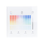 GLOBOSTAR® SKYDANCE-T15-S 73153 RF 2.4Ghz DMX  Ασύρματο Χειριστήριο 1 Group για όλα τα SKYDANCE DMX512 Controller AC 100-240V Max 0.1A IP20 - Μ8.5 x Π8.5 x Υ3.5cm - 5 Χρόνια Εγγύηση - Image 3