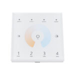 GloboStar® 73160 T12 SKYDANCE Ασύρματο DMX512 Επιτοίχιο Χειριστήριο RF 2.4Ghz 4 Group για όλα τα SKYDANCE DMX512 Controller AC 100-240V Max 0.1A - IP20  Μ8.5 x Π8.5 x Υ3.5cm - 5 Χρόνια Εγγύηση - Image 4