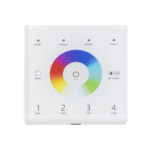 GloboStar® 73161 T13 SKYDANCE Ασύρματο DMX512 Επιτοίχιο Χειριστήριο RF 2.4Ghz 4 Group για όλα τα SKYDANCE DMX512 Controller AC 100-240V Max 0.1A - IP20  Μ8.5 x Π8.5 x Υ3.5cm - 5 Χρόνια Εγγύηση - Image 4