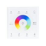 GloboStar® 73162 T15 SKYDANCE Ασύρματο DMX512 Επιτοίχιο Χειριστήριο RF 2.4Ghz 4 Group για όλα τα SKYDANCE DMX512 Controller AC 100-240V Max 0.1A - IP20 Μ8.5 x Μ8.5 x Π8.5 x Υ3.5cm - 5 Χρόνια Εγγύηση - Image 3