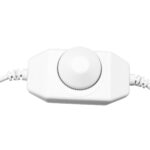GLOBOSTAR® DIMMERANO 73305 Διακόπτης On/Off & Dimming με 1 x 5A 120W Κανάλι DC 12-24V 5A 120W Max IP20 - Λευκό - Μ25 x Π2.3 x Υ1.1cm - 2 Χρόνια Εγγύηση - Image 4