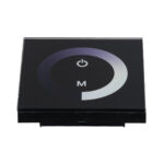 GLOBOSTAR® DIMTOUCH 73318 Dimmer Τοίχου με Touch Panel με 1 x 12A 288W Κανάλι DC 12-24V 12A 288W Max IP20 - Μ9 x Π9 x Υ3.5cm - 2 Χρόνια Εγγύηση - Image 4