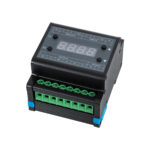 GLOBOSTAR® DIMMERAIL 73372 AC Trailing Edge DMX Dimmer Ράγας με 3 x 1A 220W Κανάλια AC 220-240V 3A 660W Max IP20 - DMX512 & RDM - Μ8 x Π9 x Υ6cm - 5 Χρόνια Εγγύηση - Image 2