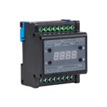GLOBOSTAR® DIMMERAIL 73372 AC Trailing Edge DMX Dimmer Ράγας με 3 x 1A 220W Κανάλια AC 220-240V 3A 660W Max IP20 - DMX512 & RDM - Μ8 x Π9 x Υ6cm - 5 Χρόνια Εγγύηση - Image 4