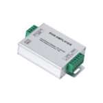 GloboStar® 73392 DC Power & Signal High Speed Amplifier Ενισχυτής Ισχύος & Σήματος Υψηλών Ταχυτήτων 3 Καναλιών DC 12-24V 3 x 4A 96W - Max 12A 288W - IP20 RGB Μ10.5 x Π6.5 x Υ2.5cm - 2 Years Warranty - Image 2
