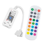 GloboStar® 73404 Ασύρματος Smart Home Wi-Fi LED RGBW Controller με 2 Εξόδους RGBW και Χειριστήριο 2.4Ghz RF DC 12V Max 144W - DC 24V Max 288W - Image 2