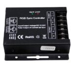 GLOBOSTAR® RGBCONTROLLER 73410 Dimmer / Controller με RF Ασύρματο Χειριστήριο με 3 x 8A 192W Κανάλια DC 12-24V 24A 576W Max IP20 - RF2.4Ghz SYNC - Μ9 x Π9 x Υ2.5cm - 2 Χρόνια Εγγύηση - Image 4