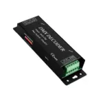 GLOBOSTAR® RGBCONTROLLER 73412 DMX Dimmer / Controller με RF Ασύρματο Χειριστήριο με 3 x 15A 75W Κανάλια DC 5-24V 15A 360W Max IP20 - DMX512 & RF2.4Ghz - Μ17.5 x Π3 x Υ3.5cm - 1 Χρόνος Εγγύηση - Image 3