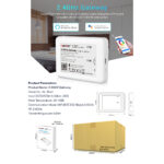 GloboStar® 73423 WL-Box1 Mi-BOXER Smart Bridge Gateway RF 2.4GHz to WiFi IEEE 802.11b/g/n DC 5V 500mA - IP20 - Μ9 x Π6.6 x Υ15cm - 5 Years Warranty - Image 3