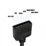 GLOBOSTAR® CONTROLI 73427 Σετ Dimmer / Controller με RF Ασύρματο Χειριστήριο με 5 x 1.2A 28.8W Κανάλια DC 5-24V 6A 144W Max IP20 - RF2.4Ghz - Μ30 x Π1.7 x Υ1.1cm - 2 Χρόνια Εγγύηση - Image 3
