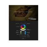 GloboStar® 73434 FUT092 Mi-Light Ασύρματο Χειριστήριο Αφής RF 2.4Ghz 4 Group για όλα τα RGBW+WW Mi-BOXER Controller DC 3V 2 x AAA - IP20 Λευκό - Μ13.7 x Π5.5 x Υ2cm - 5 Years Warranty - Image 5