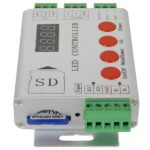 GloboStar® 73444 LED Digital RGB Controller DMX512 & Κάρτα SD για LED Digital RGB Προϊόντα 5v - 12v - 24v  HC03 2048 IC - Image 4