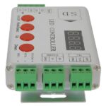 GloboStar® 73444 LED Digital RGB Controller DMX512 & Κάρτα SD για LED Digital RGB Προϊόντα 5v - 12v - 24v  HC03 2048 IC - Image 5