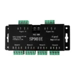 GloboStar® RGBCONTROLLER 73446 LED Digital RGB Ενισχυτής Σήματος SP901E LED Pixel WS2812B WS2811 SPI Signal Amplifier Repeater 10000 IC Professional Series 5-24V 288W - IP20 - Μ7 x Π14 x Υ3cm - 1 Χρόνος Εγγύηση - Image 3