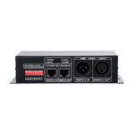 GLOBOSTAR® RGBCONTROLLER 73490 DC DMX Master Dimmer / Controller / Decoder Υψηλής Ταχύτητας με 3 x 8A 192W Κανάλια DC 12-24V 24A 576W Max IP20 - DMX512 & RDM - Μ16 x Π9 x Υ6cm - 2 Χρόνια Εγγύηση - Image 5