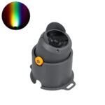 GloboStar® FLOOD-SIMA 90494 Κινούμενος Προβολέας - Σποτ Φωτισμού Wall Washer με Αντιθαμβωτική Γρίλια για Φωτισμό Κτιρίων LED 24W 2040lm 30° DC 24V Αδιάβροχο IP67 Μ14.5 x Π24.2 x Υ22.5cm RGBW DMX512 - Γκρι Ανθρακί - 3 Years Warranty - Image 2