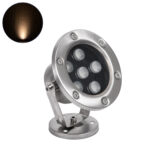 GLOBOSTAR® UNDERWATER-DINA 90676 Υποβρύχιος Προβολέας Σποτ για Σιντριβάνια/Πισίνες LED 6W 660lm 30° DC 24V Αδιάβροχο IP68 Θερμό Λευκό 2700K Dimmable - Ανοξείδωτο Ατσάλι 304 - Μ12 x Π12 x Υ14cm - 3 Χρόνια Εγγύηση - Image 2