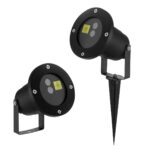 GloboStar® 75598 Προβολάκι Κήπου Καρφωτό - Δαπέδου Laser 30W 60° AC 230V Αδιάβροχο IP67 με Ασύρματο Χειριστήριο RF 2.4Ghz Πράσινο - Κόκκινο - Image 3