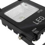 GLOBOSTAR® RGBFLOOD 75600 Προβολέας με IR Ασύρματο Χειριστήριο LED 10W 650lm 120° AC 220-240V Αδιάβροχο IP66 Πολύχρωμο RGB Dimmable - Μαύρο Ματ - Μ11 x Π4 x Υ13.5cm - 2 Χρόνια Εγγύηση - Image 6