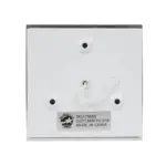 GLOBOSTAR® SENSATI 75650 Διακοσμητικό Φωτιστικό Τοίχου Ένδειξης / Σήμανσης "EXIT" LED 1W 40lm 90° AC 220-240V IP20 Πράσινο - Star LED Chip - Νίκελ Βούρτσας - Μ11 x Π3 x Υ11cm - 2 Χρόνια Εγγύηση - Image 3